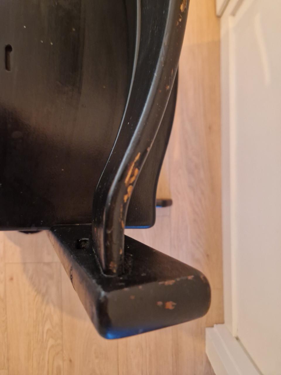 Triptrap stoel zwart