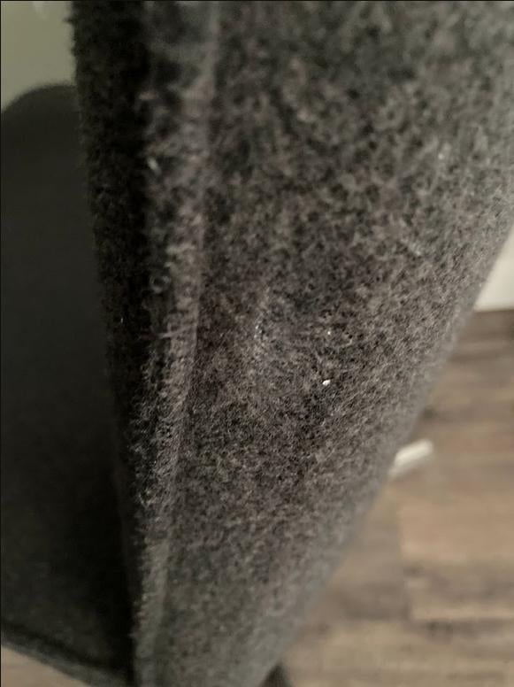 Donkergrijze (lounge)stoel /draaifauteuil