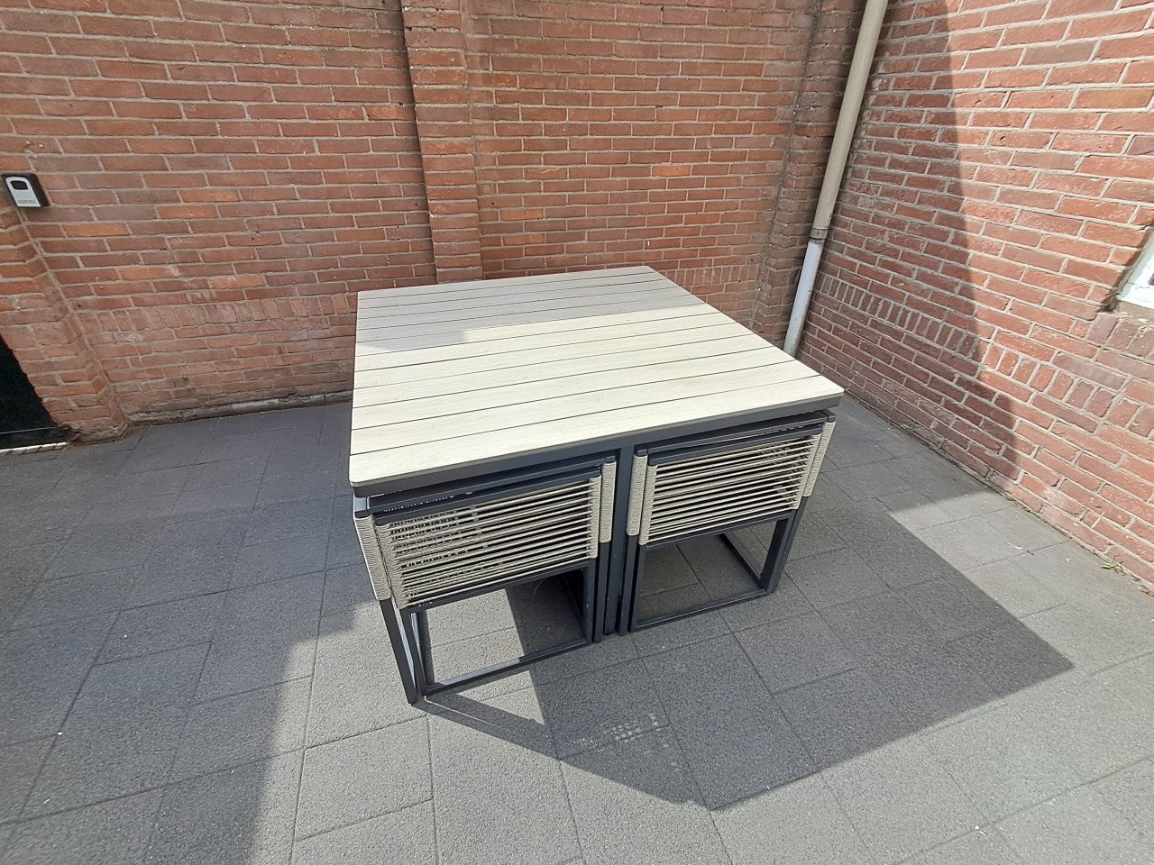 ZGAN compacte tuinset 8 personen