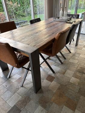 Gratis ophalen, 6 eetkamerstoelen