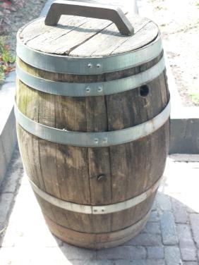 Houten ton Gratis af te halen