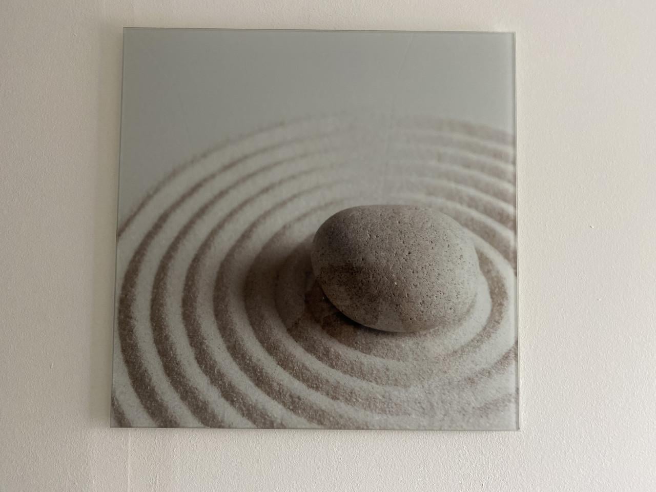 Wanddecoratie/schilderij glas