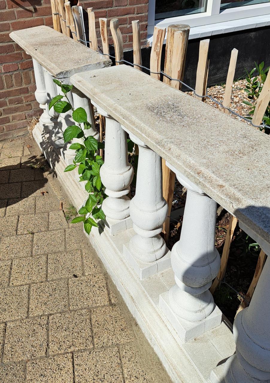 Betonnen balustrade