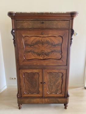 Antieke secretairekast