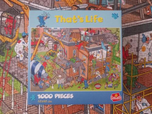 That's Life puzzel Bouwplaats