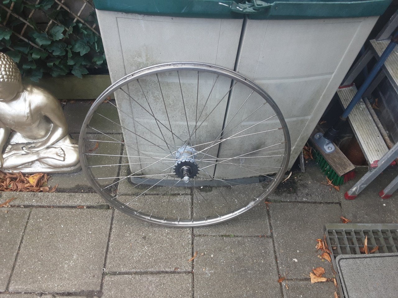 28 inch r.v.s nexus achterwiel, 3 speed,terugtraprem
