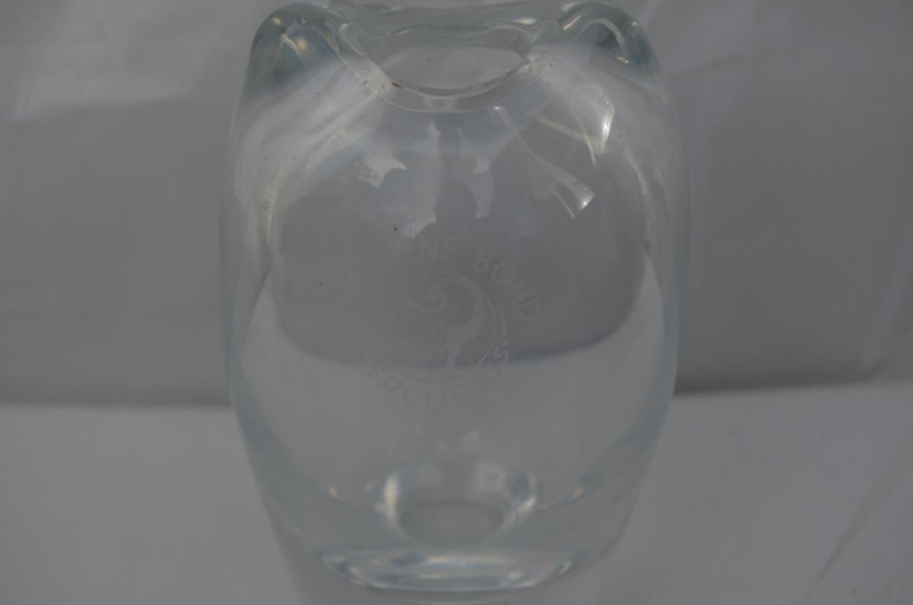 Klein vaasje Leerdam glas Floris Meydam (?)