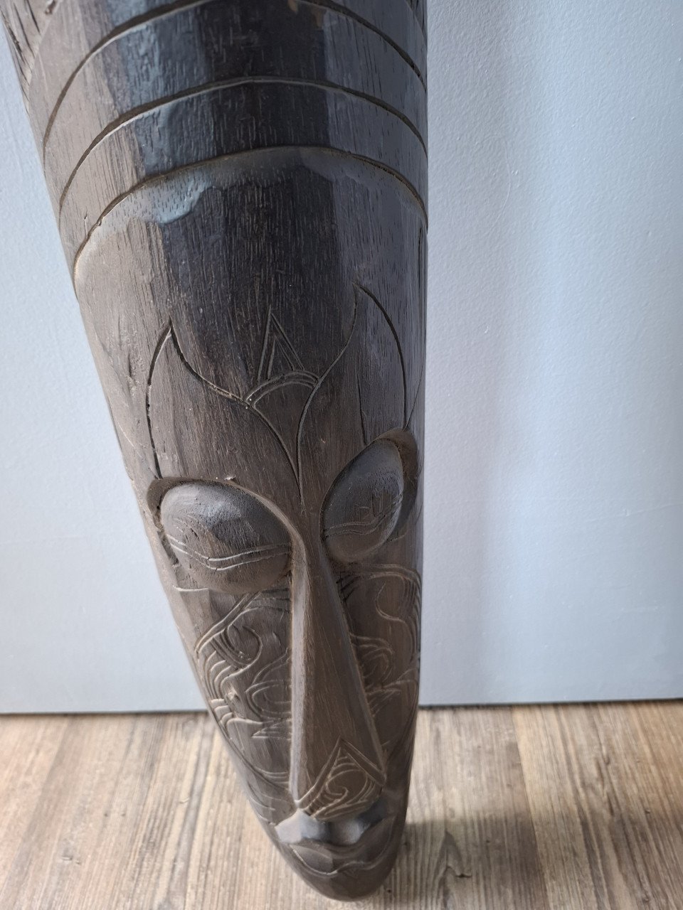 Prachtig houten masker