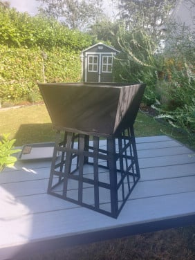 Vuurkorf met vlees/vis bbq