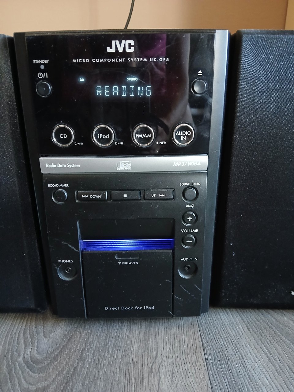 JVC 3-delige cd speler