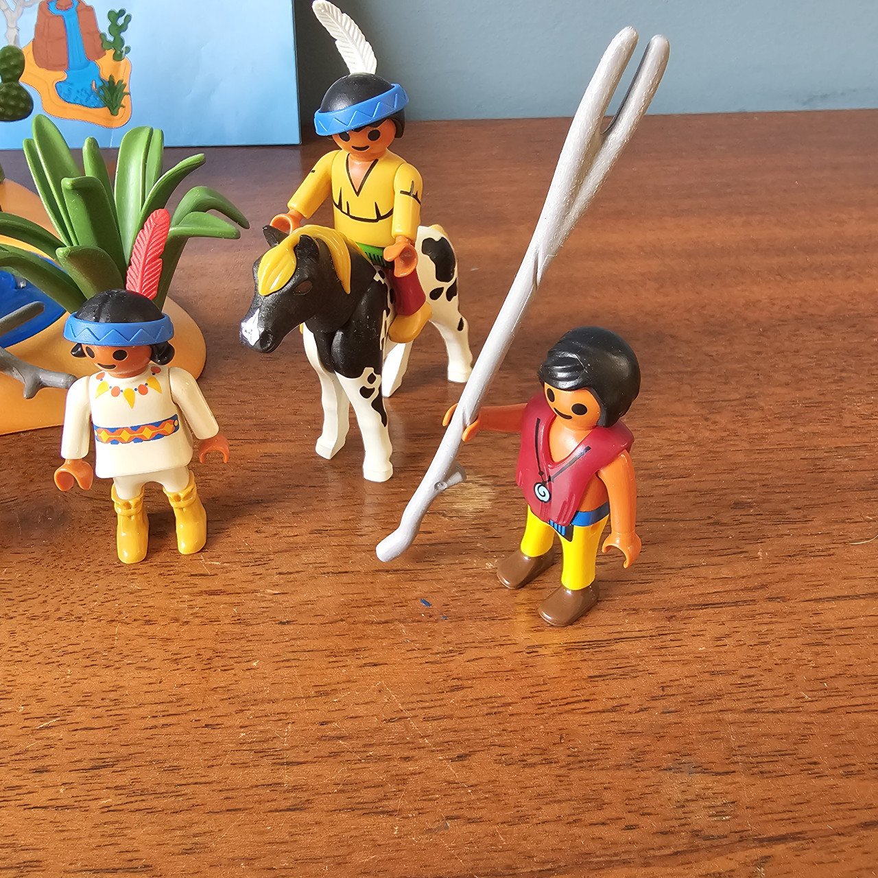 Playmobil indianen kinderen