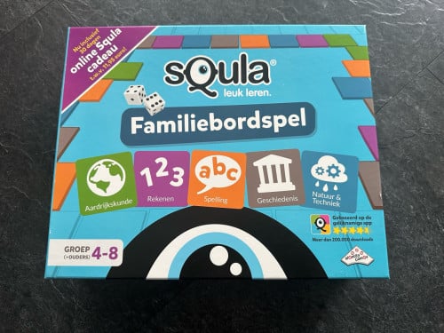 Squla familie bordspel groep 4 t/m 8