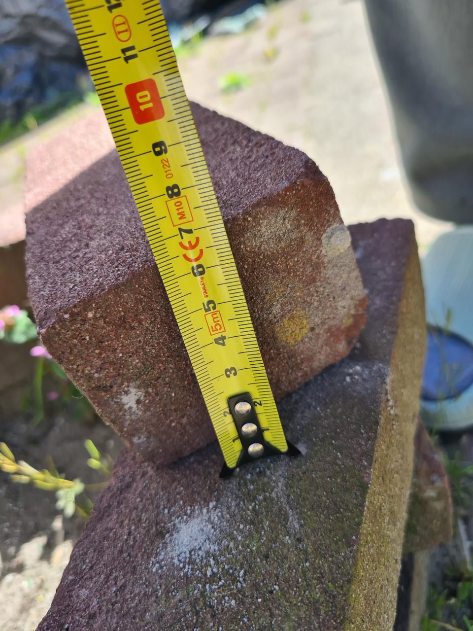 Gratis bakstenen (25 stuks)