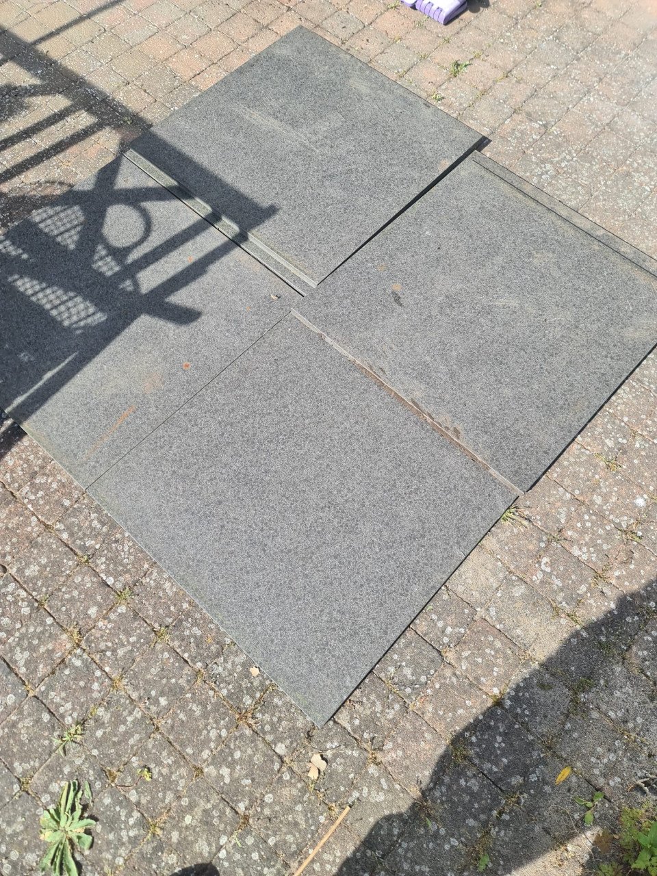 Keramiek tuintegels 26 stuks