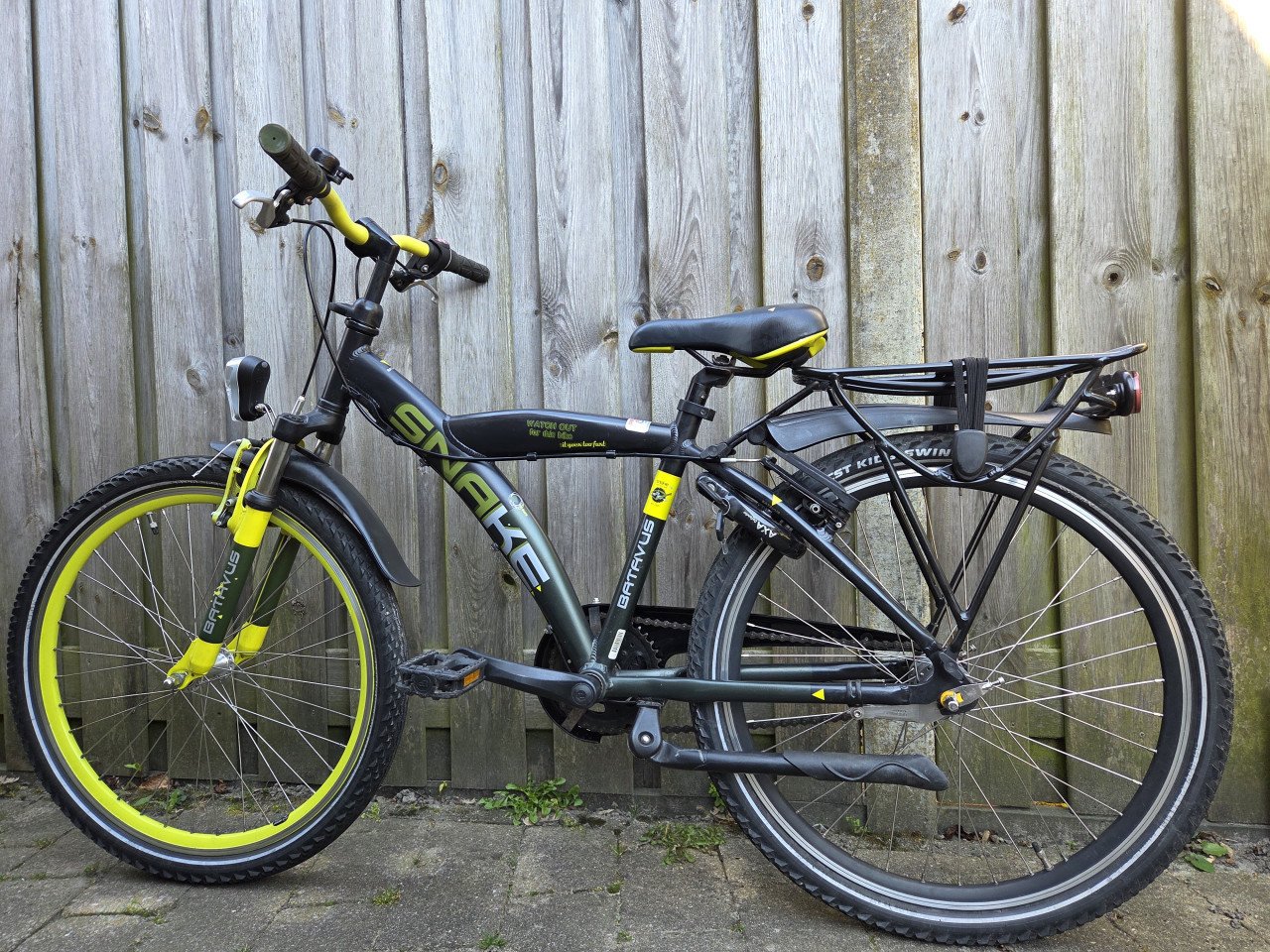 Batavus Snake 24 inch met 3 versnellingen