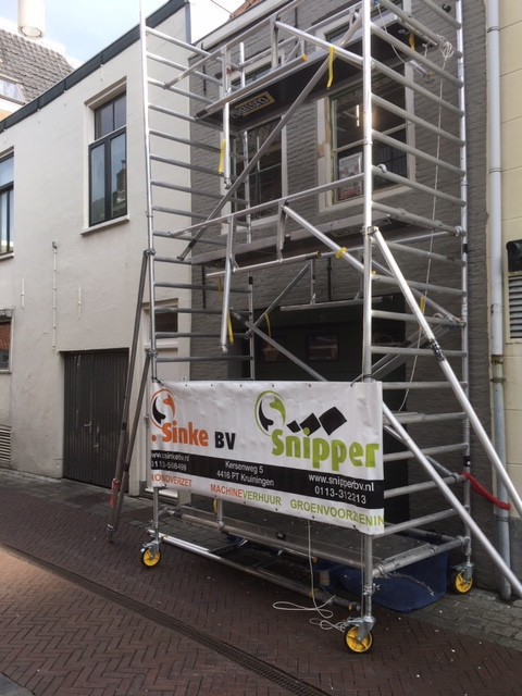 Te koop en te huur: Steiger 2 / 4 / 6 of 8 meter!