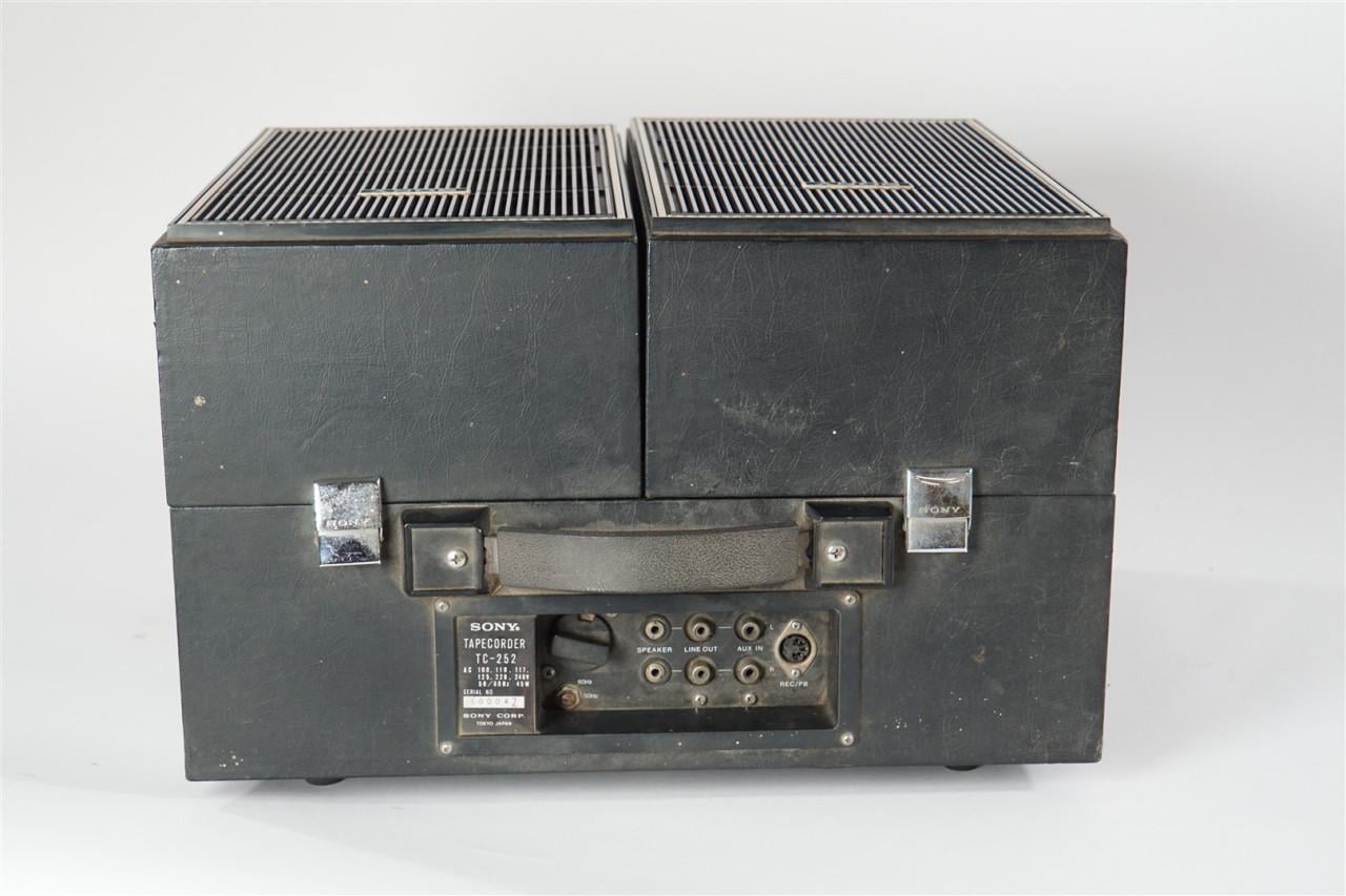 Vintage Sony TC-252 stereo bandrecorder