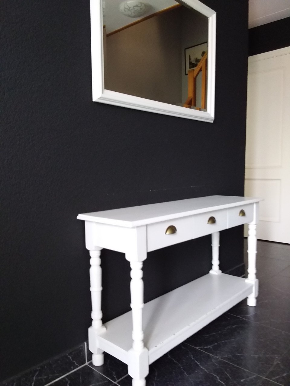Side table + spiegel
