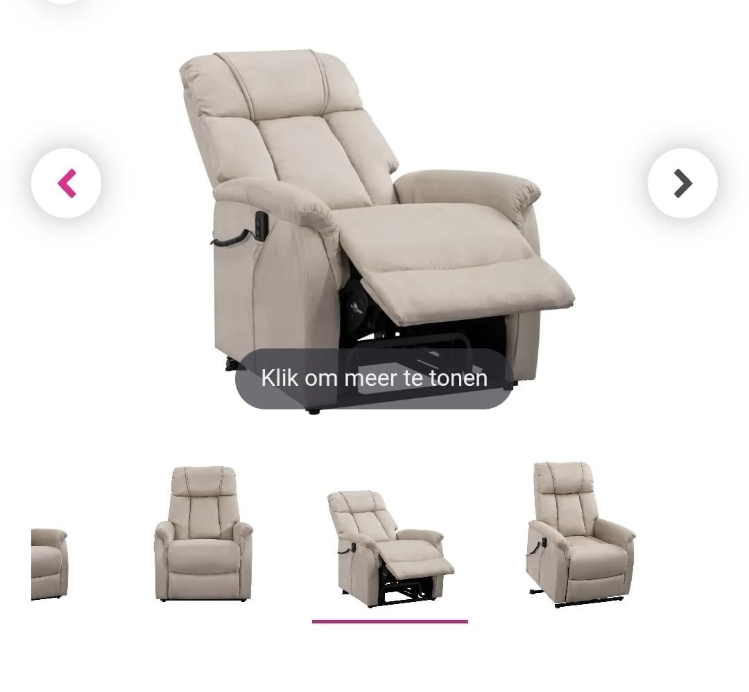 Relax stoelen met sta-op functie