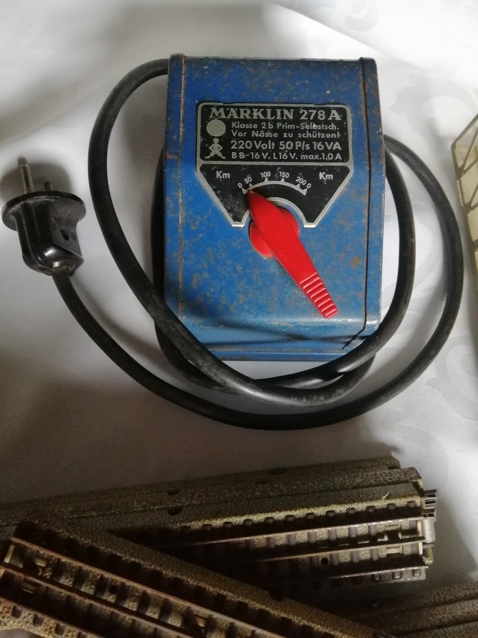 Marklin 278A treinrails - Antiek/ vintage