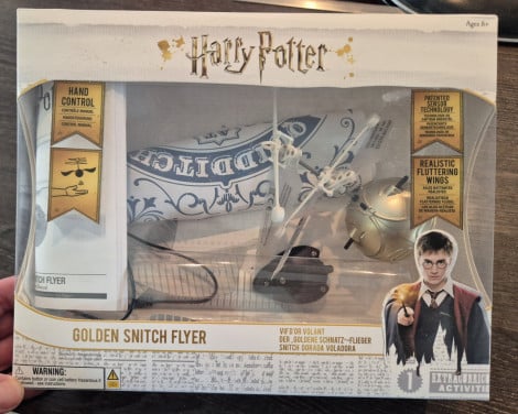 Harry Potter Golden snitch flyer