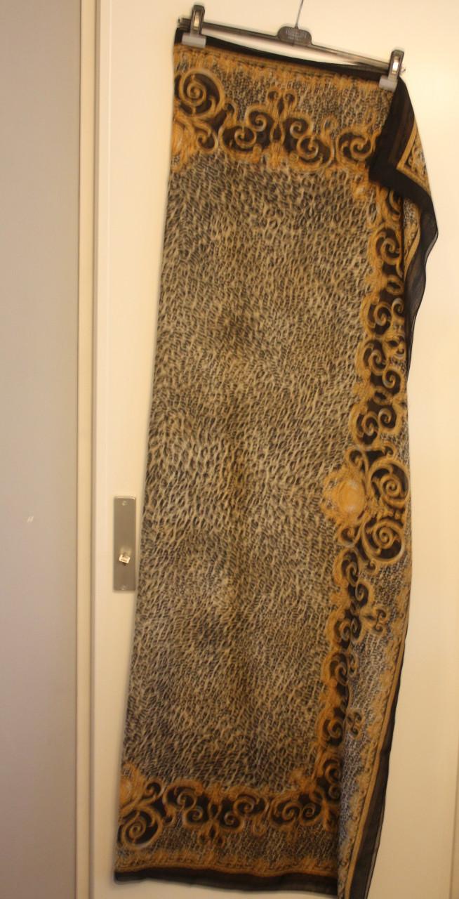 Sjaal panterprint en barock