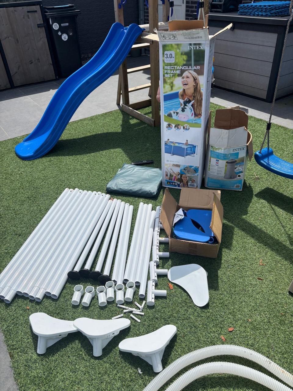 Intex zwembad met extra’s