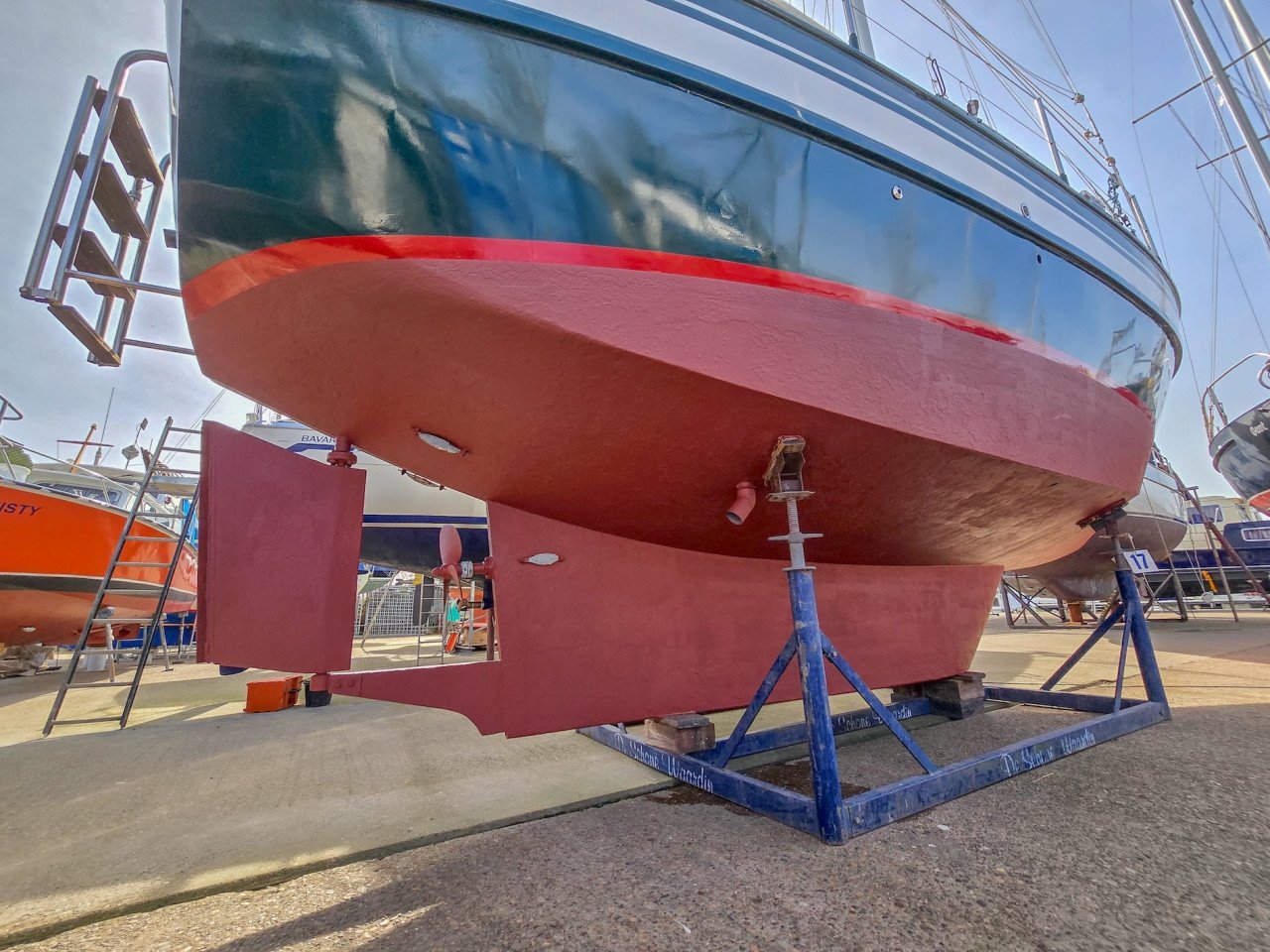 Motorzeilboot