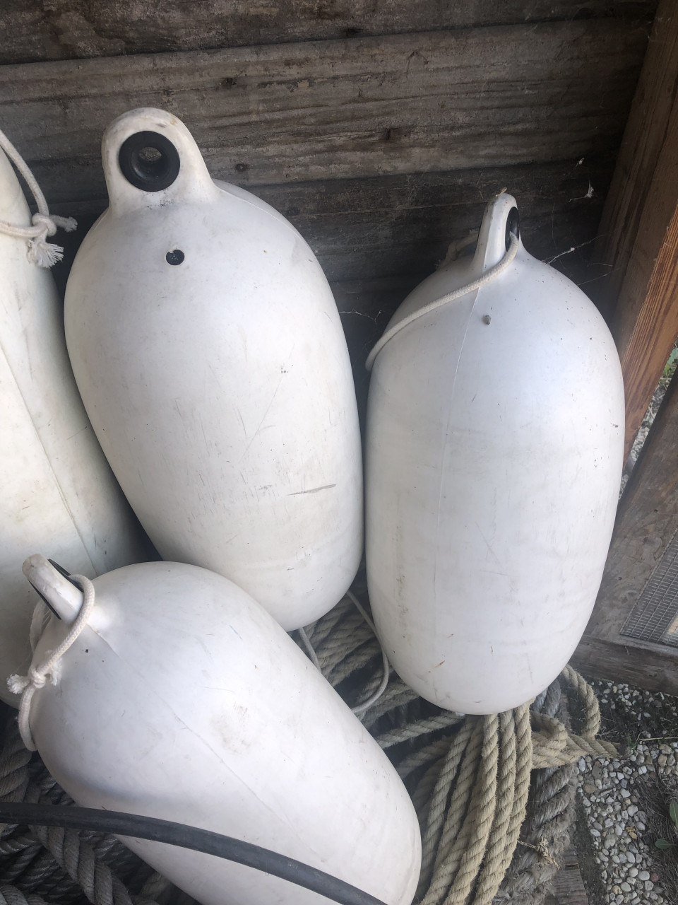 Fenders en touwen