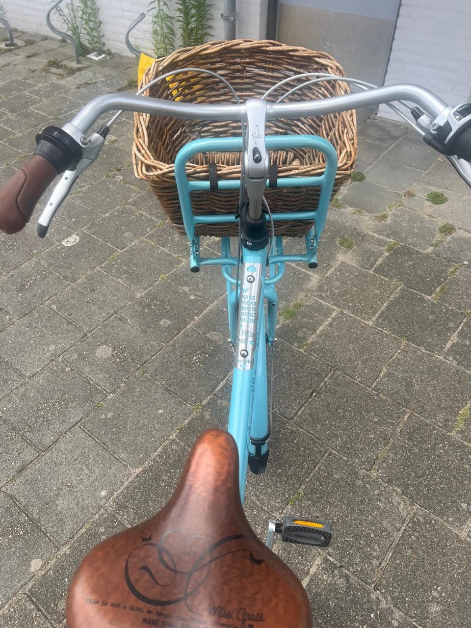 Fiets Miss Grace Ijsblauw