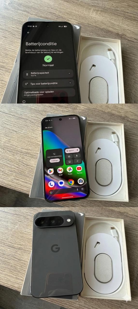 Google Pixel 10 128 GB Black Compleet