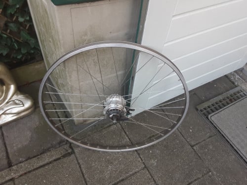 28 inch nexus achterwiel, 7 speed,rollerbrake rem