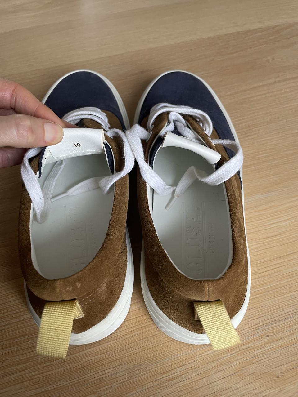 Suede sneakers van Closed, maat 40