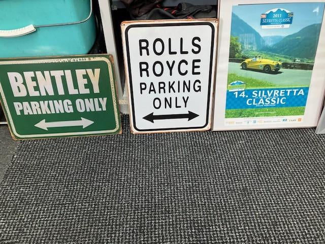 Manchetknopen,speelden van zilver van Rolls Royce & Bentley hele collectie