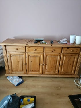 Grenen dressoir
