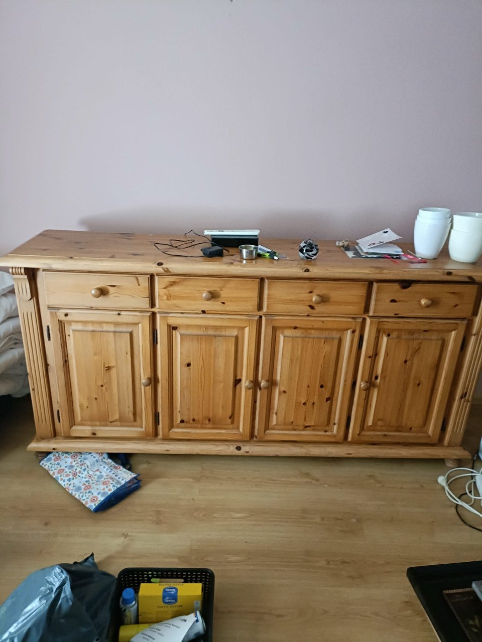 Grenen dressoir