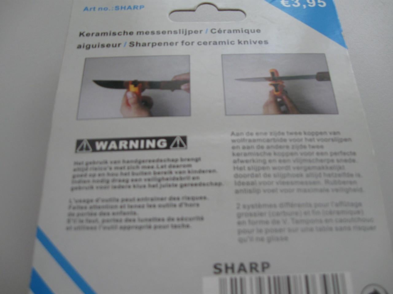 Keramiche messeslijper