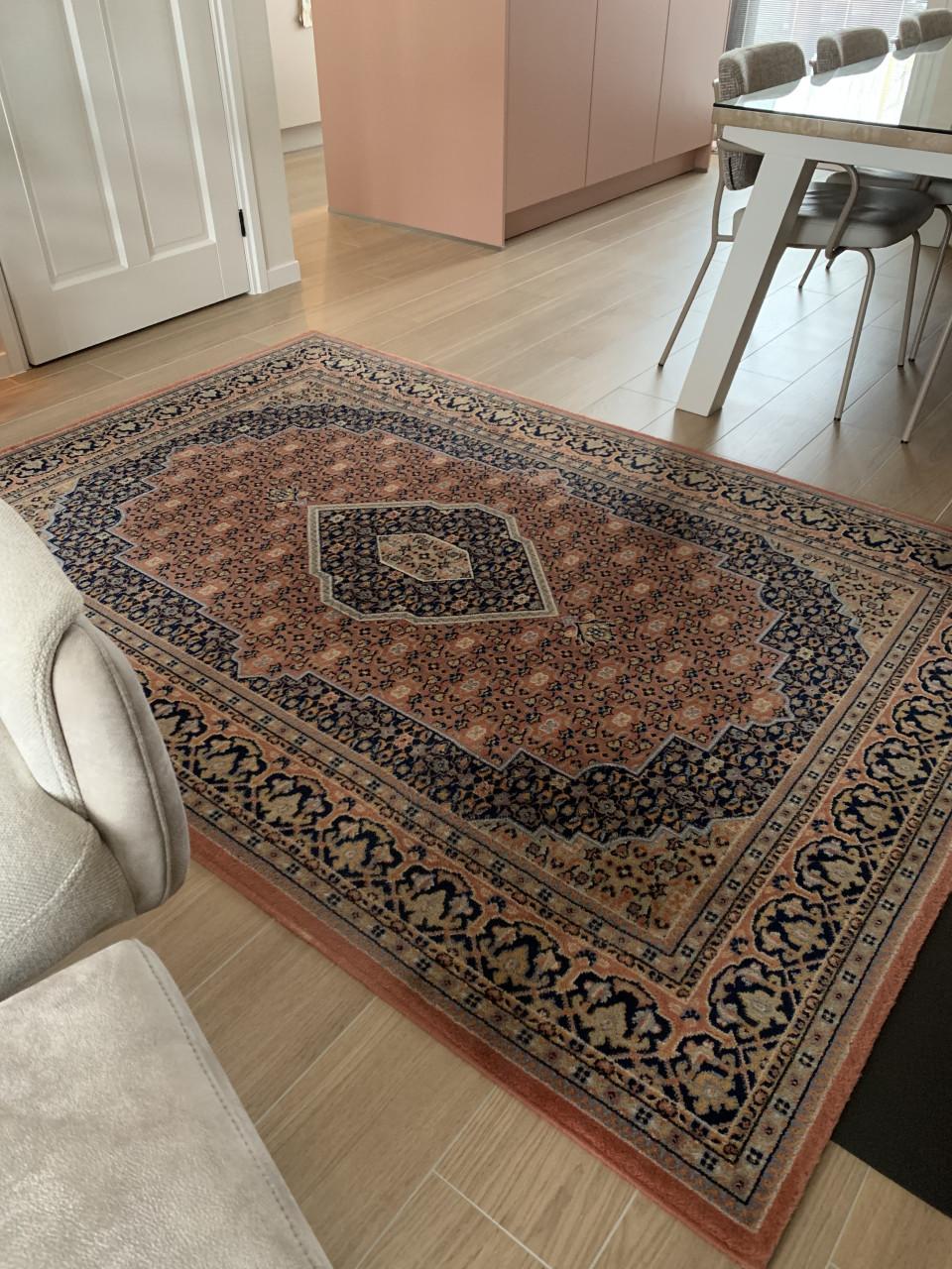 ✨Super Leuk Kleurrijk Vintage Vloerkleed✨Zuiver Scheerwol ✨