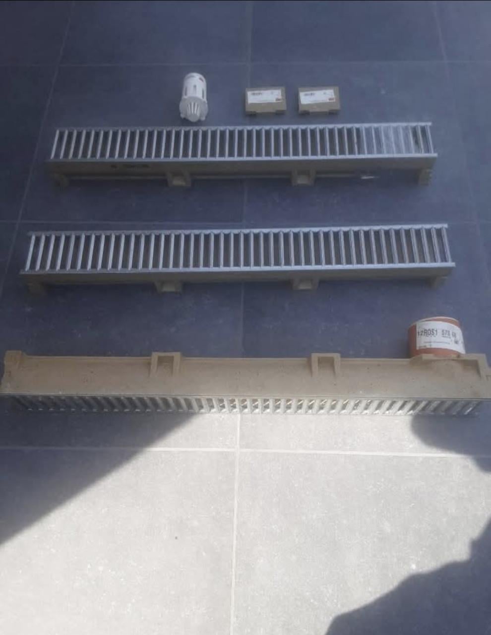Lijngoot aco polymeerbeton 3 meter compleet