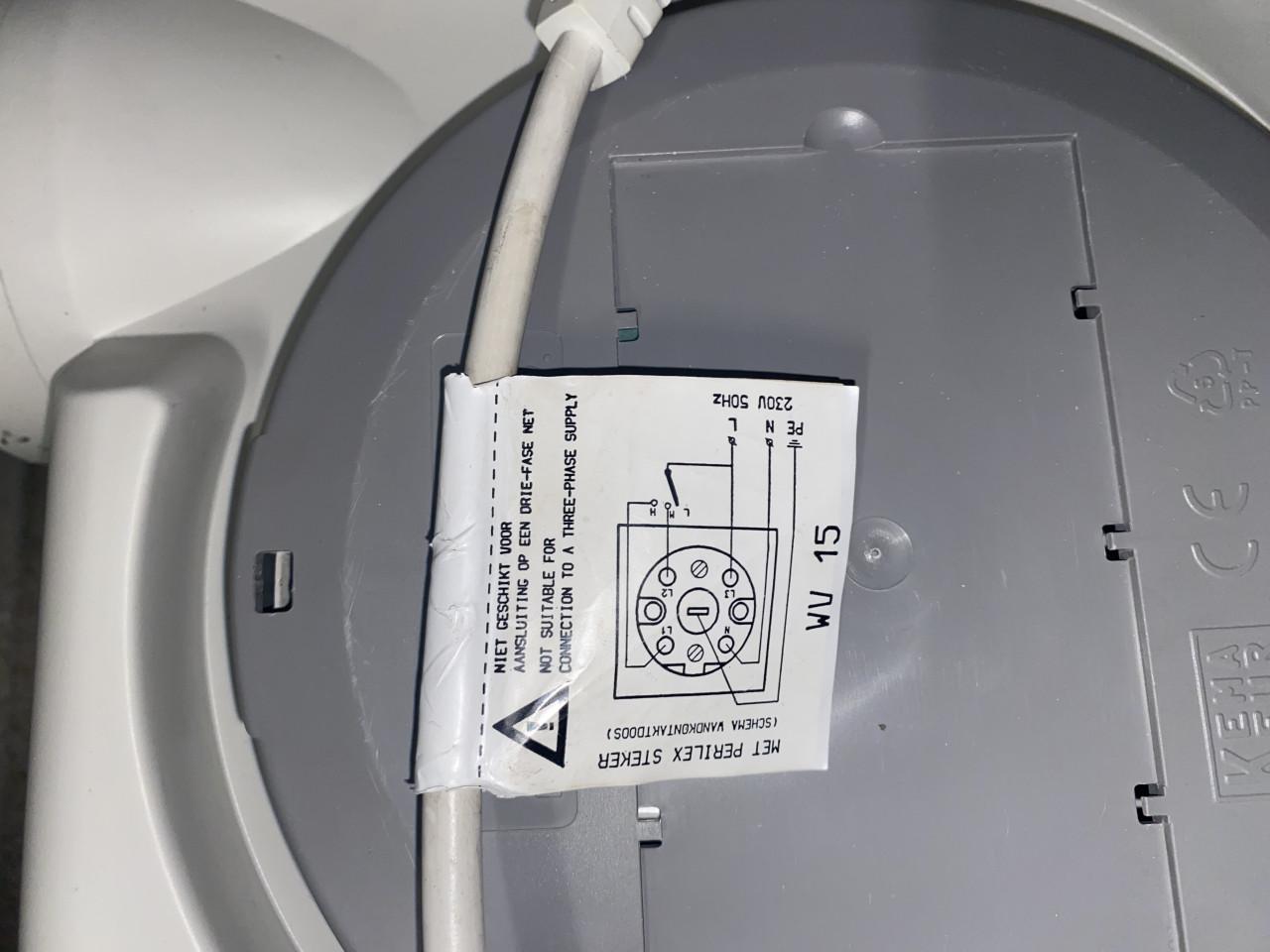 Mechanische ventilatie-unit Bergschenhoek WV15 (perilex)