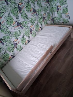 Peuterbed Ikea Sniglar 70 x 160 cm incl. matras, dekbedje, lakens