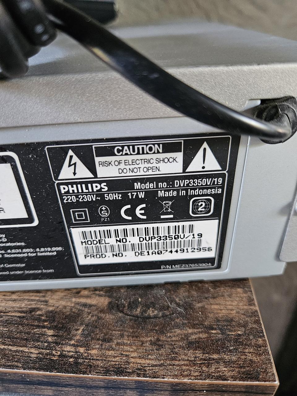 Philips DVP3350V DVD/Vhs Speler met Afstandsbediening