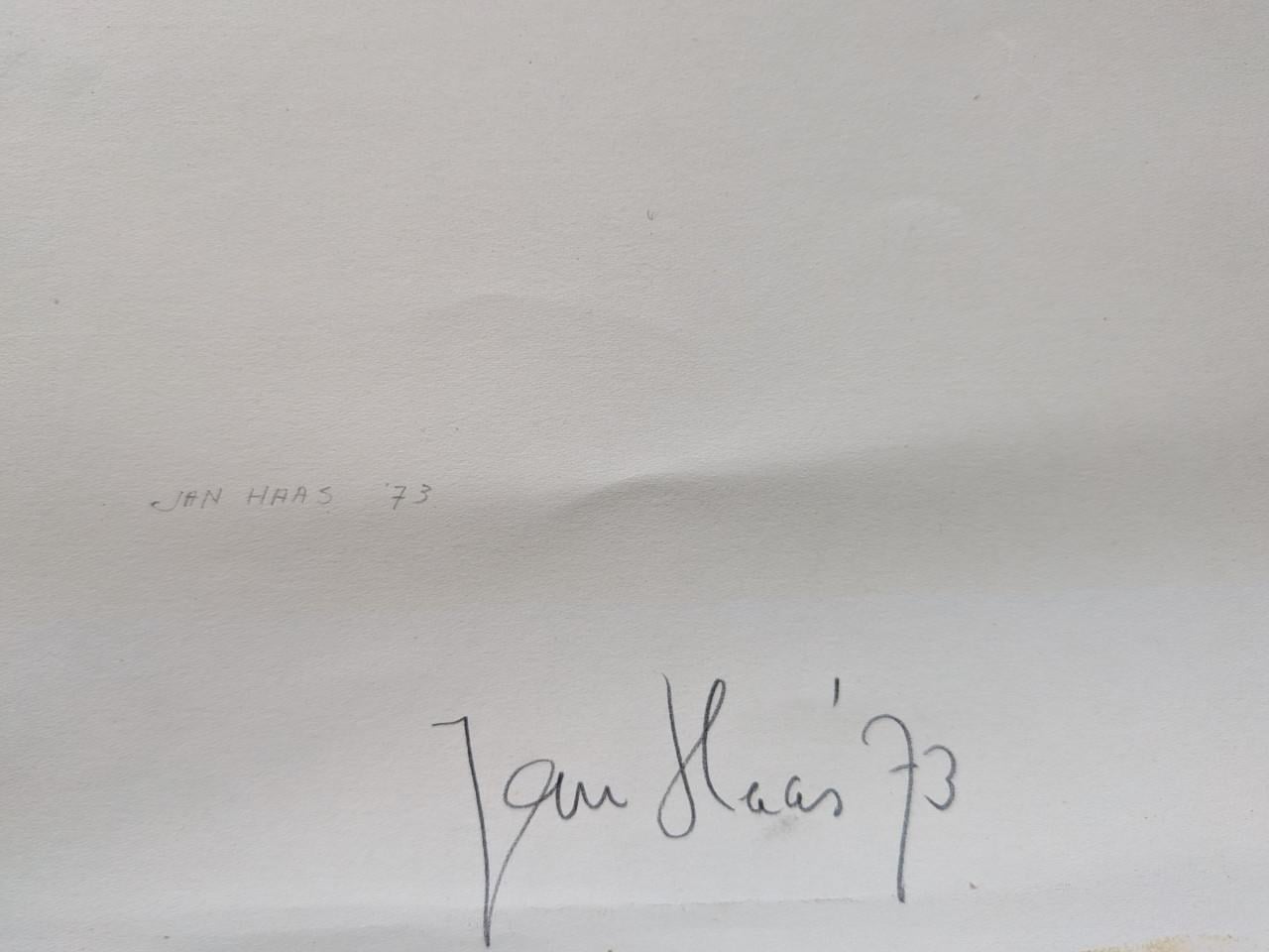 Twee tekeningen van de Vlissingse kunstenaar Jan Haas