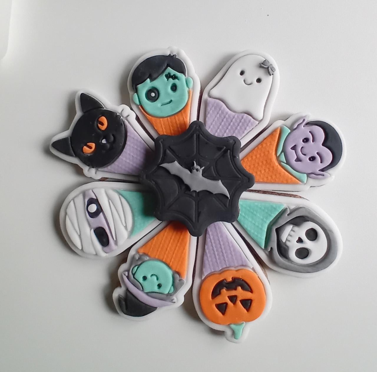Halloween cookie platter