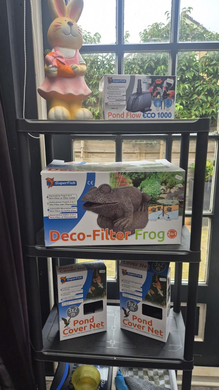 Diverse vijverspullen