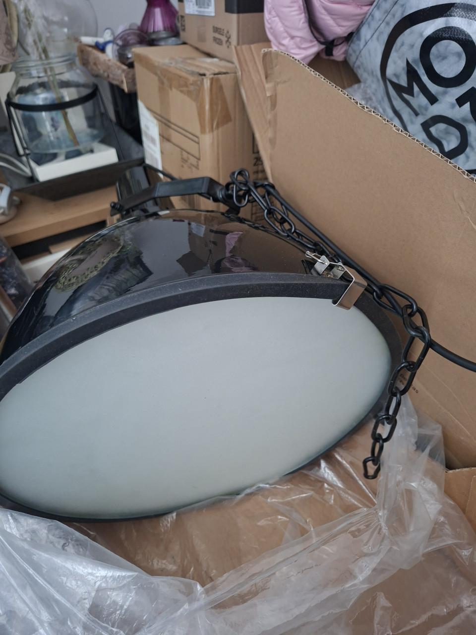 Grote industriële hanglamp