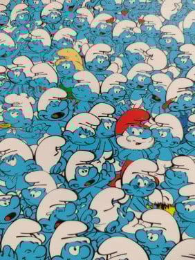 Legpuzzel smurfen
