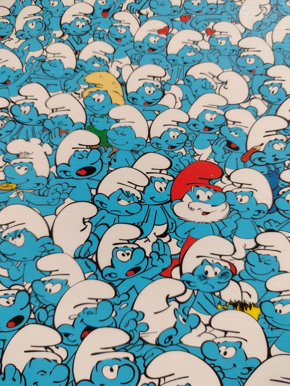 Legpuzzel smurfen