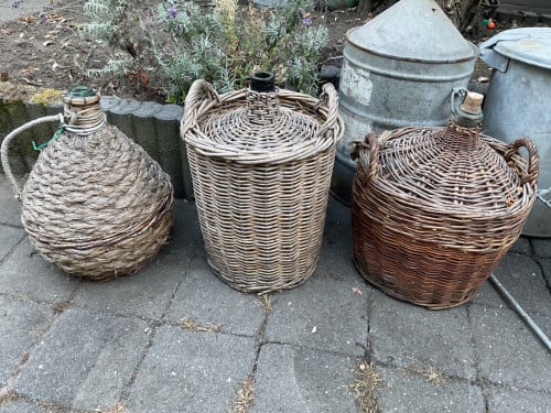 Oude flessen uit de Elzas