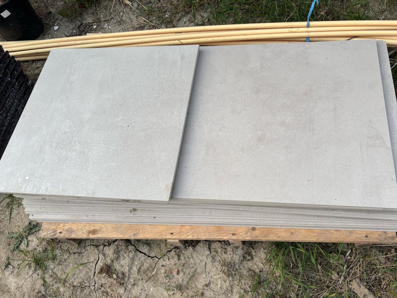 Restpartij tegels 120x60, 60x60, 120x120